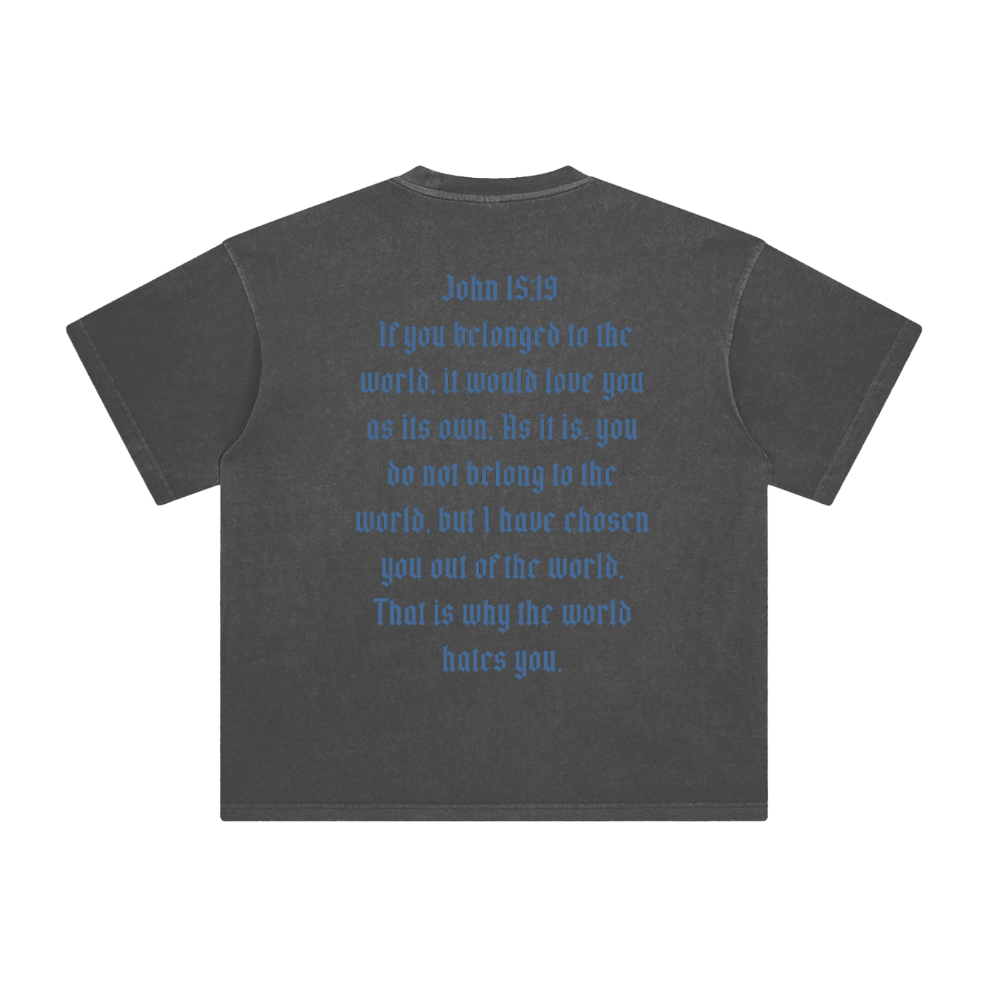 John 15:19 Y2K Vintage Washed T-Shirt