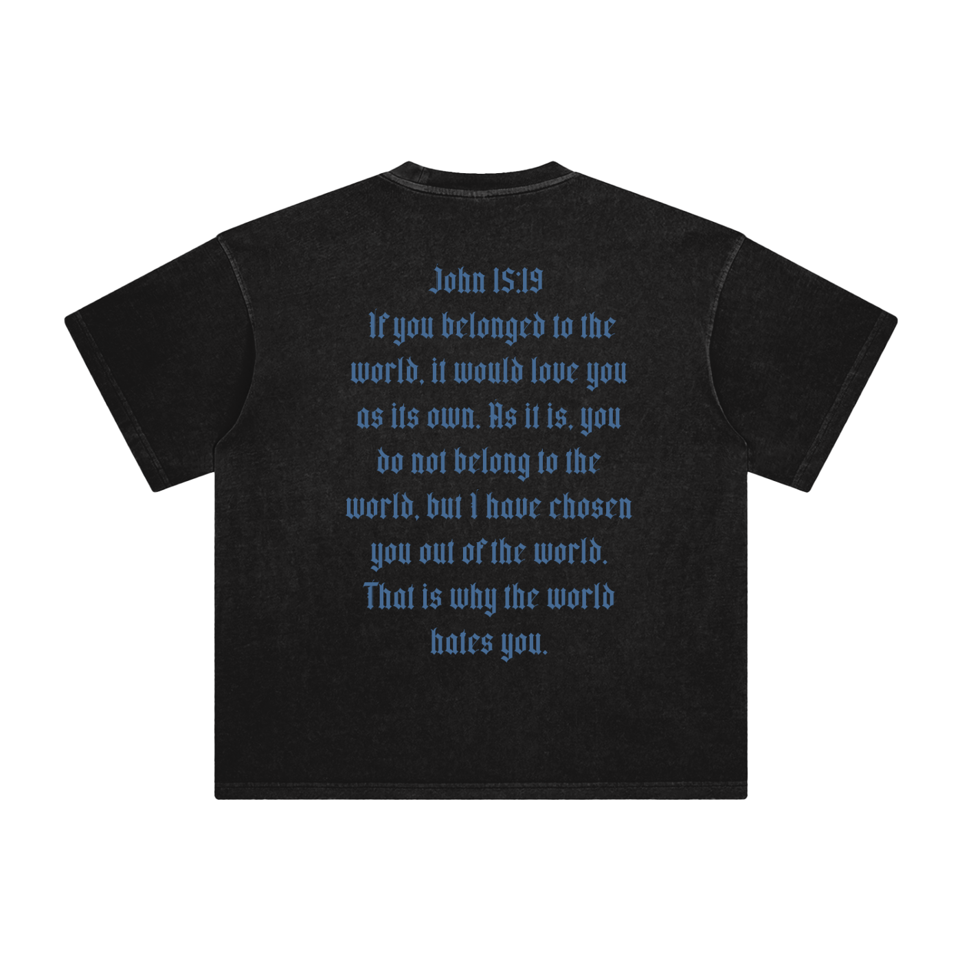 John 15:19 Y2K Vintage Washed T-Shirt