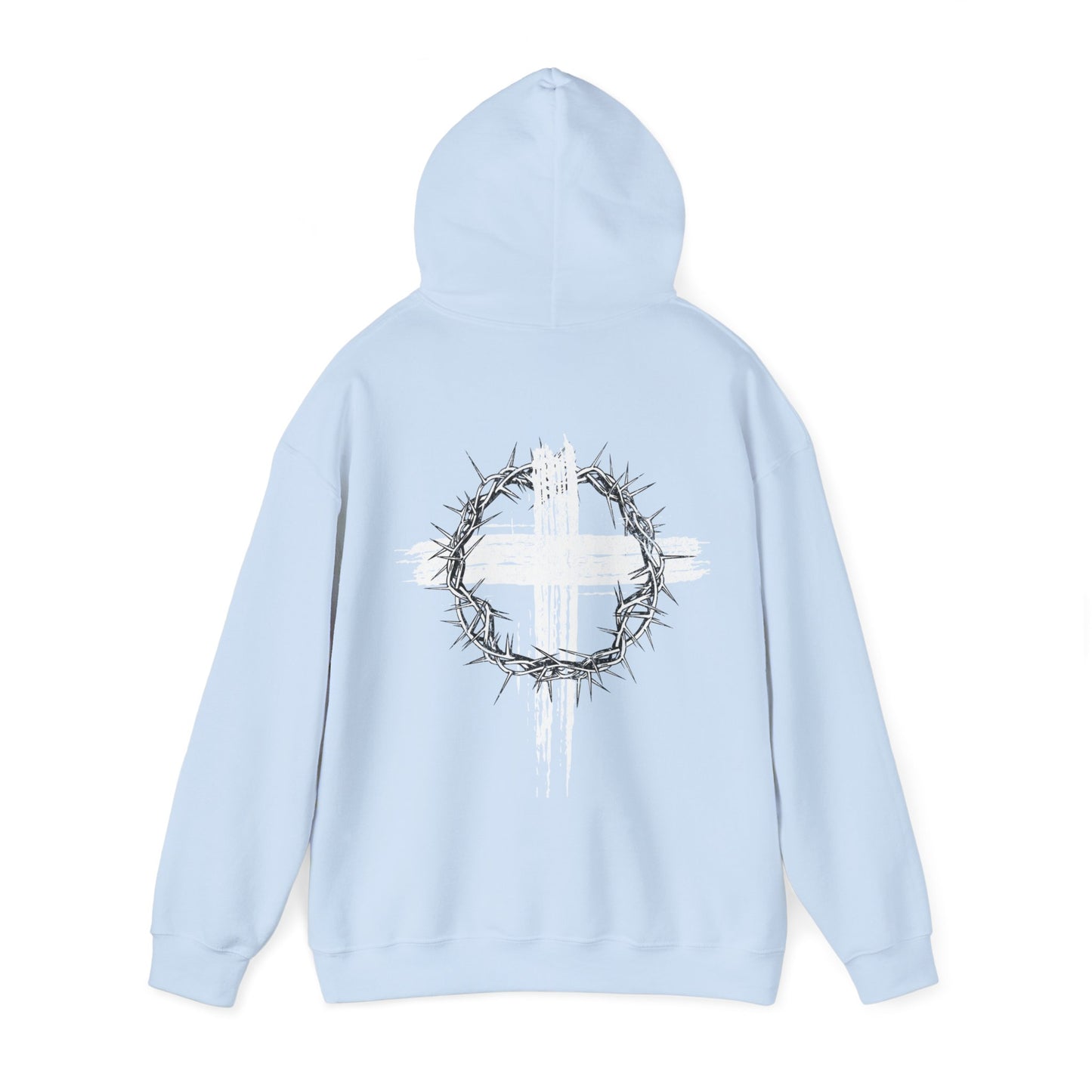 Christ Culture Heavy Blend Hoodie - White Print
