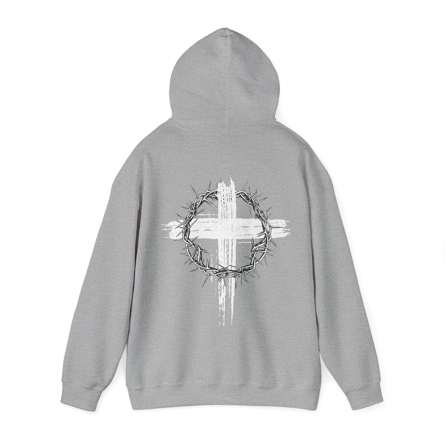 Christ Culture Heavy Blend Hoodie - White Print