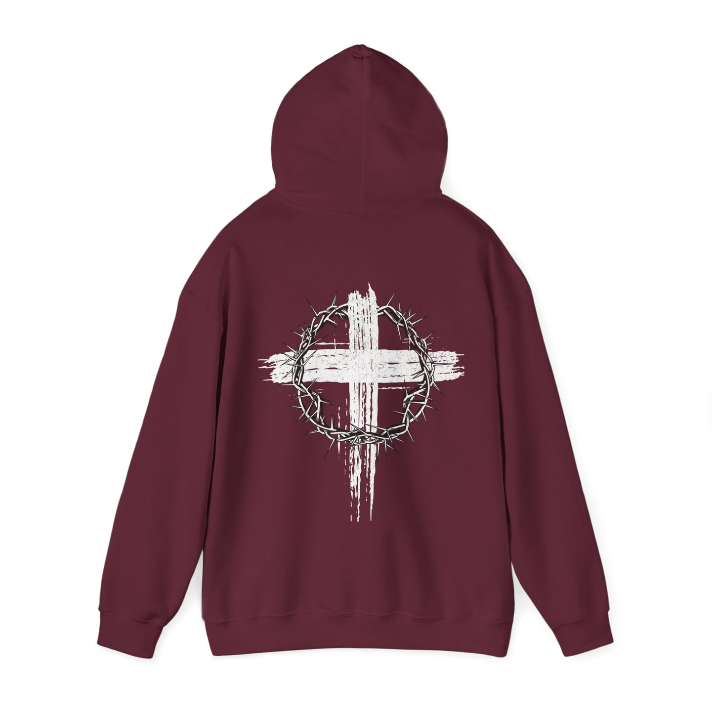 Christ Culture Heavy Blend Hoodie - White Print