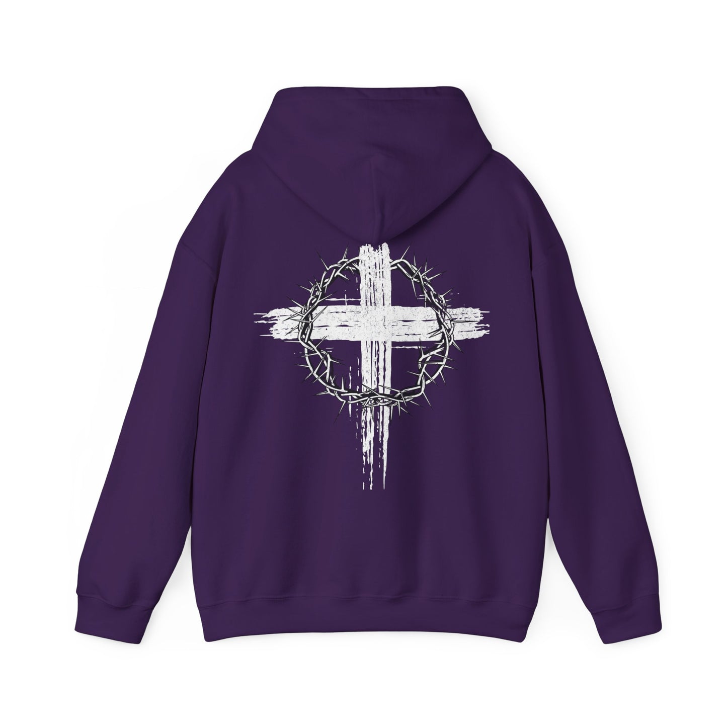 Christ Culture Heavy Blend Hoodie - White Print
