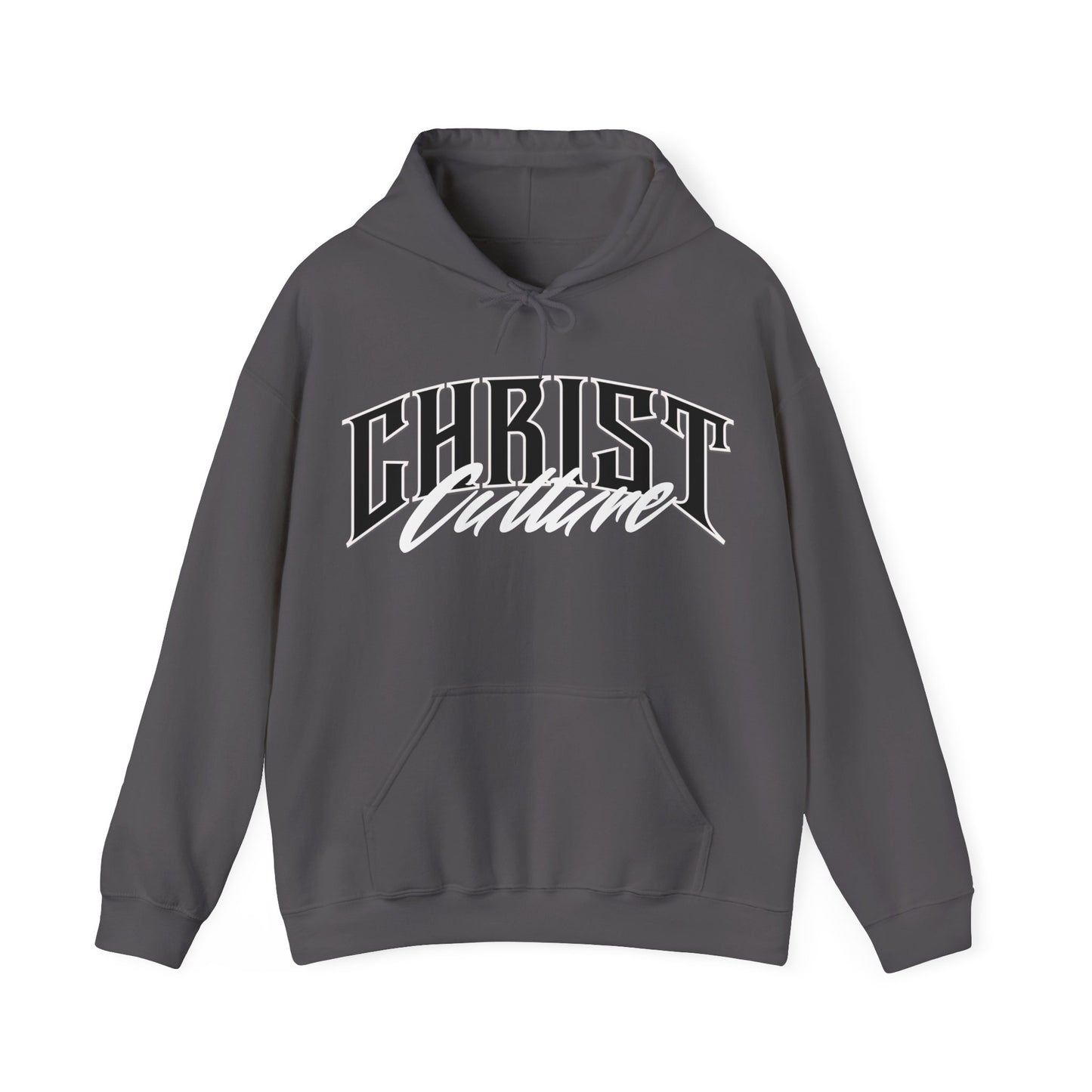 Christ Culture Heavy Blend Hoodie - White Print
