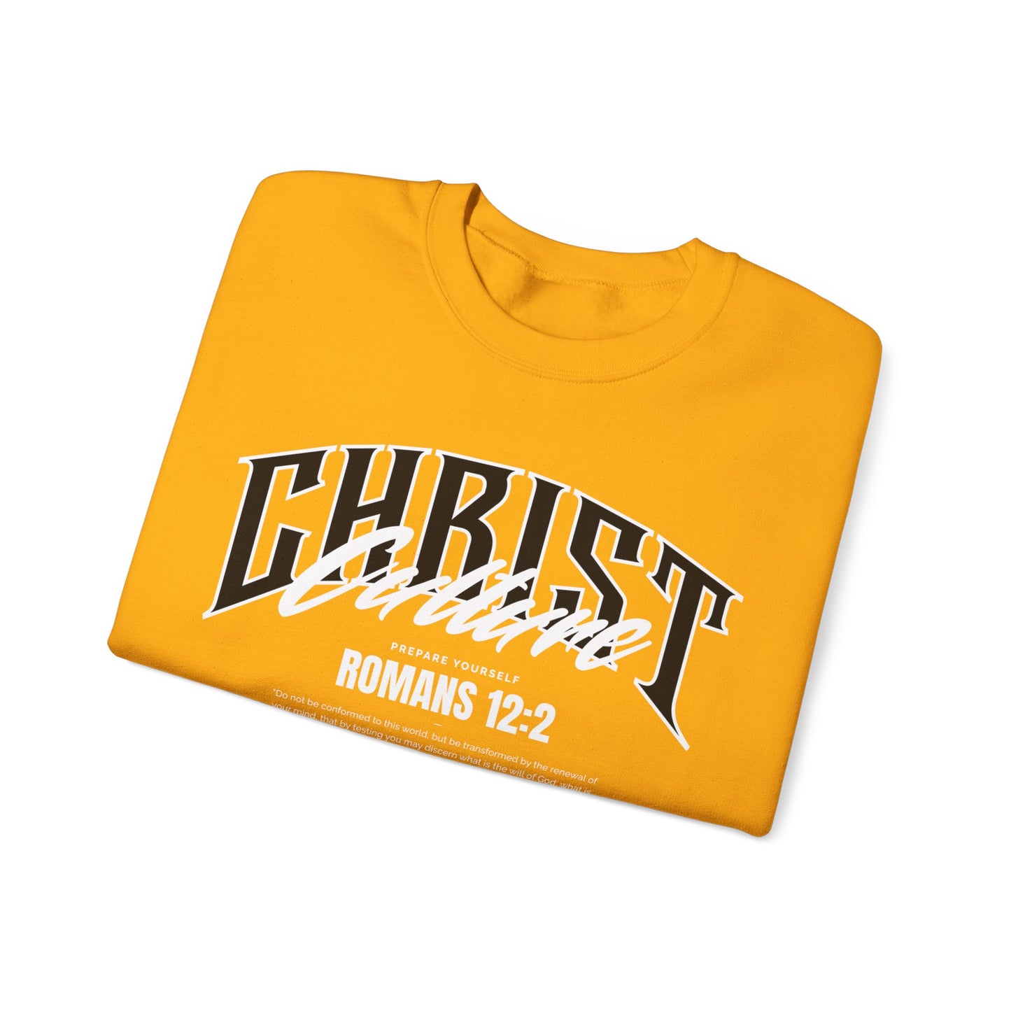 Christ Culture - Romans 12:2 Crewneck Sweatshirt