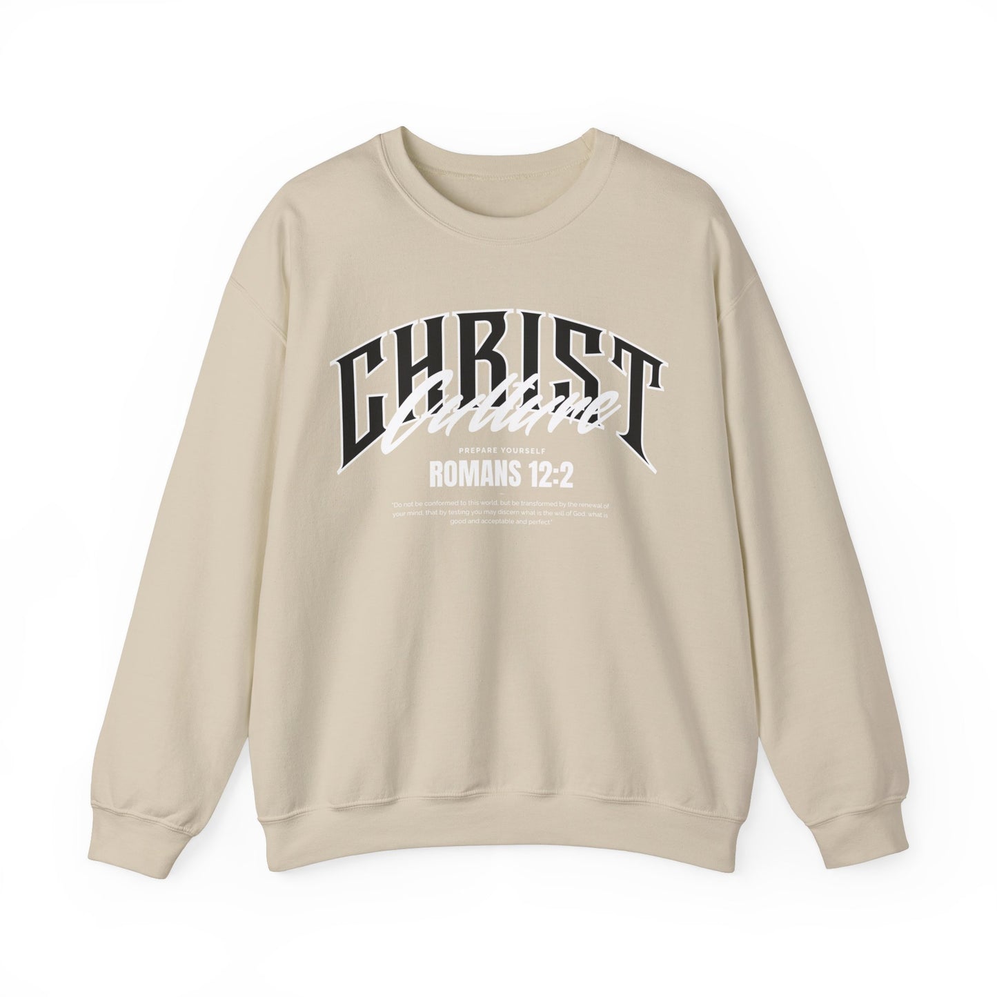 Christ Culture - Romans 12:2 Crewneck Sweatshirt