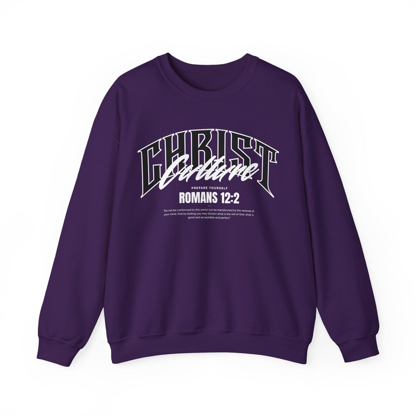 Christ Culture - Romans 12:2 Crewneck Sweatshirt