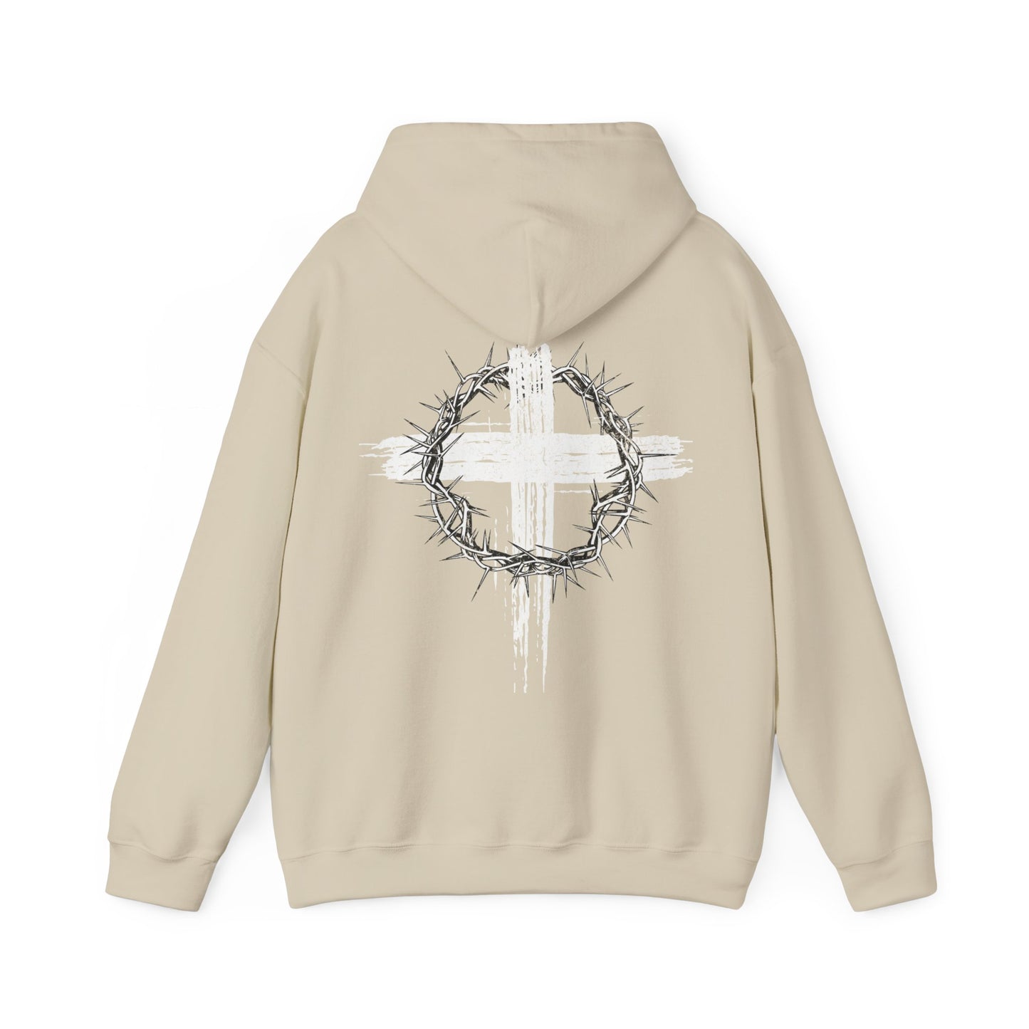 Christ Culture Heavy Blend Hoodie - White Print