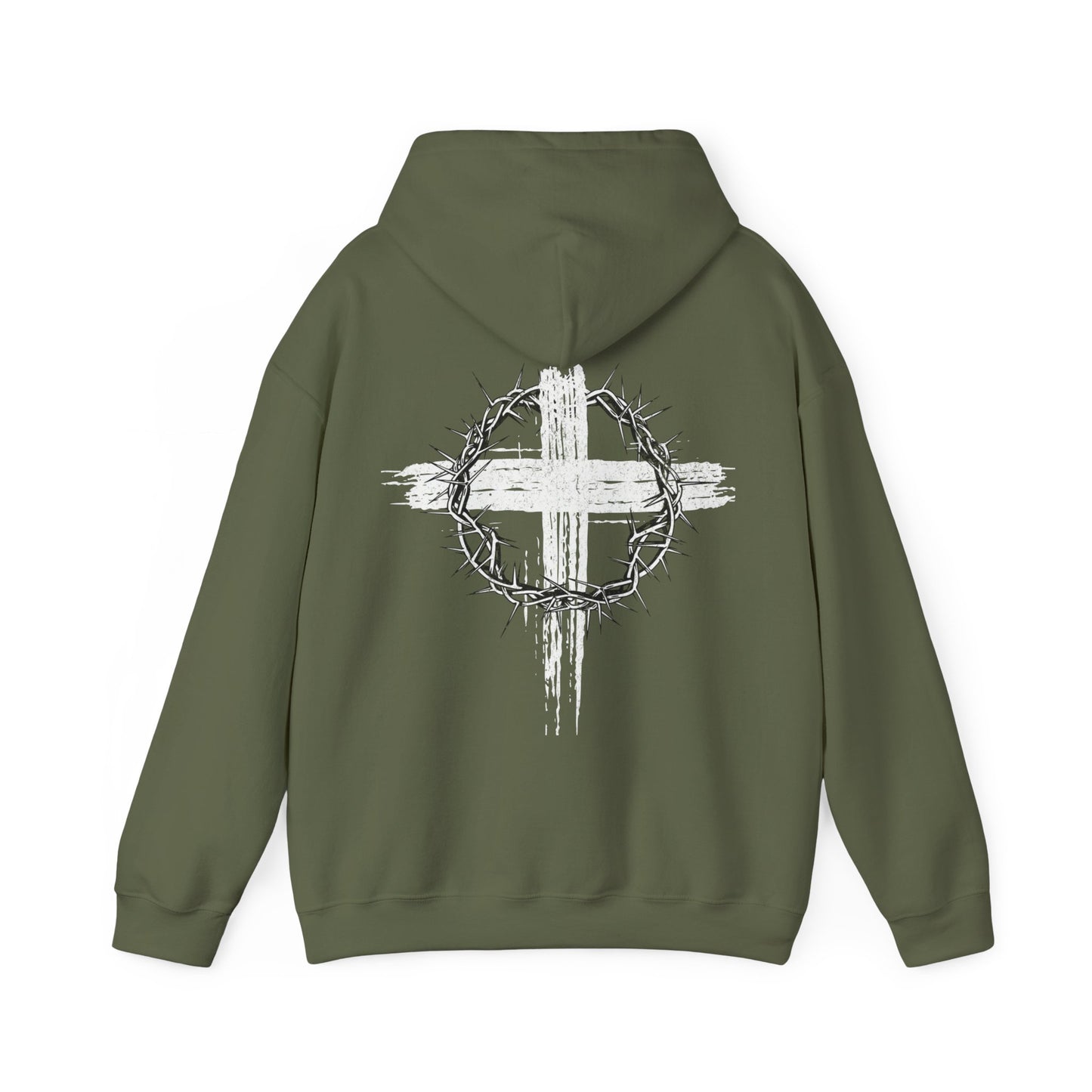 Christ Culture Heavy Blend Hoodie - White Print