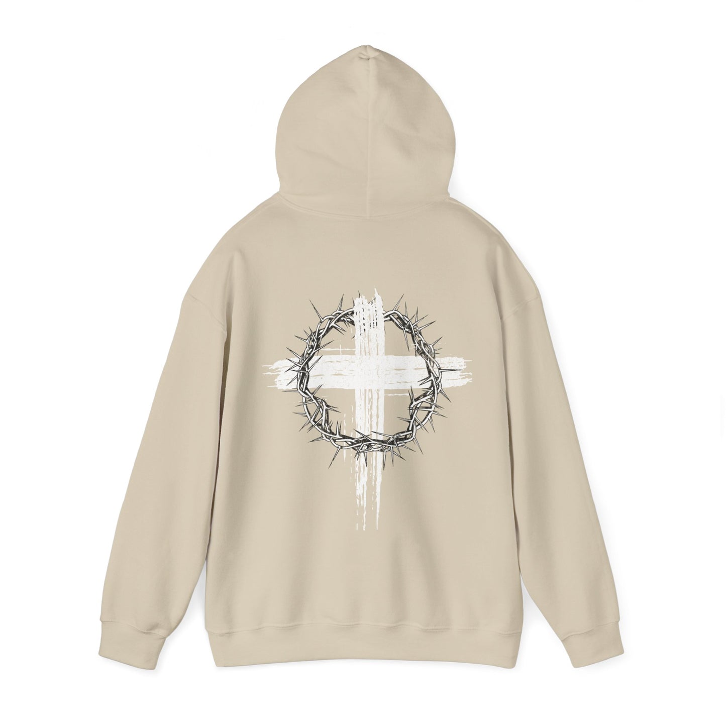 Christ Culture Heavy Blend Hoodie - White Print