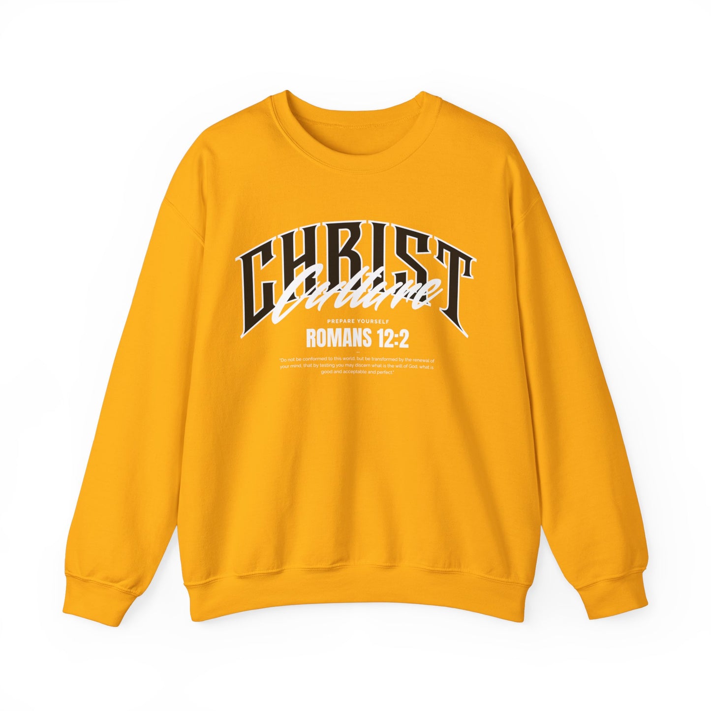 Christ Culture - Romans 12:2 Crewneck Sweatshirt
