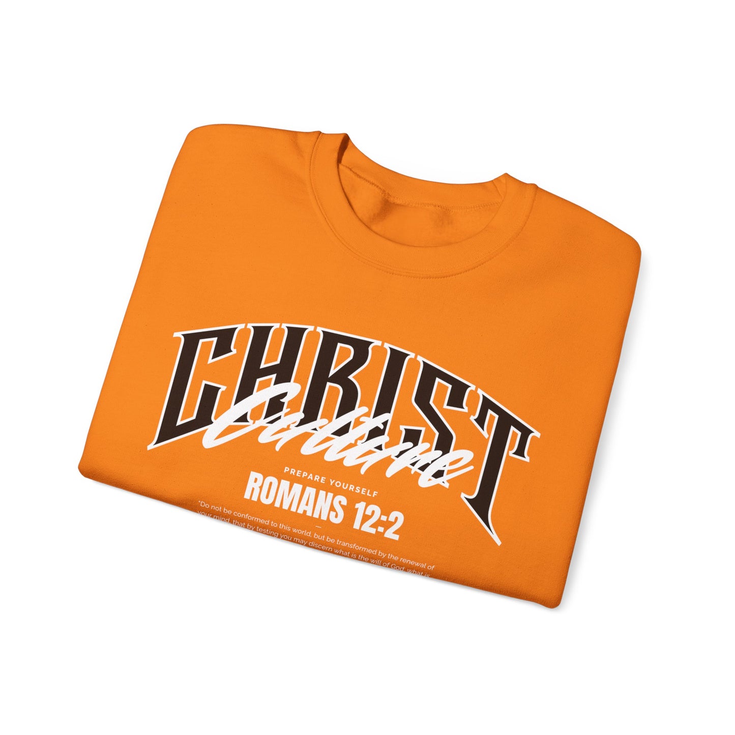 Christ Culture - Romans 12:2 Crewneck Sweatshirt