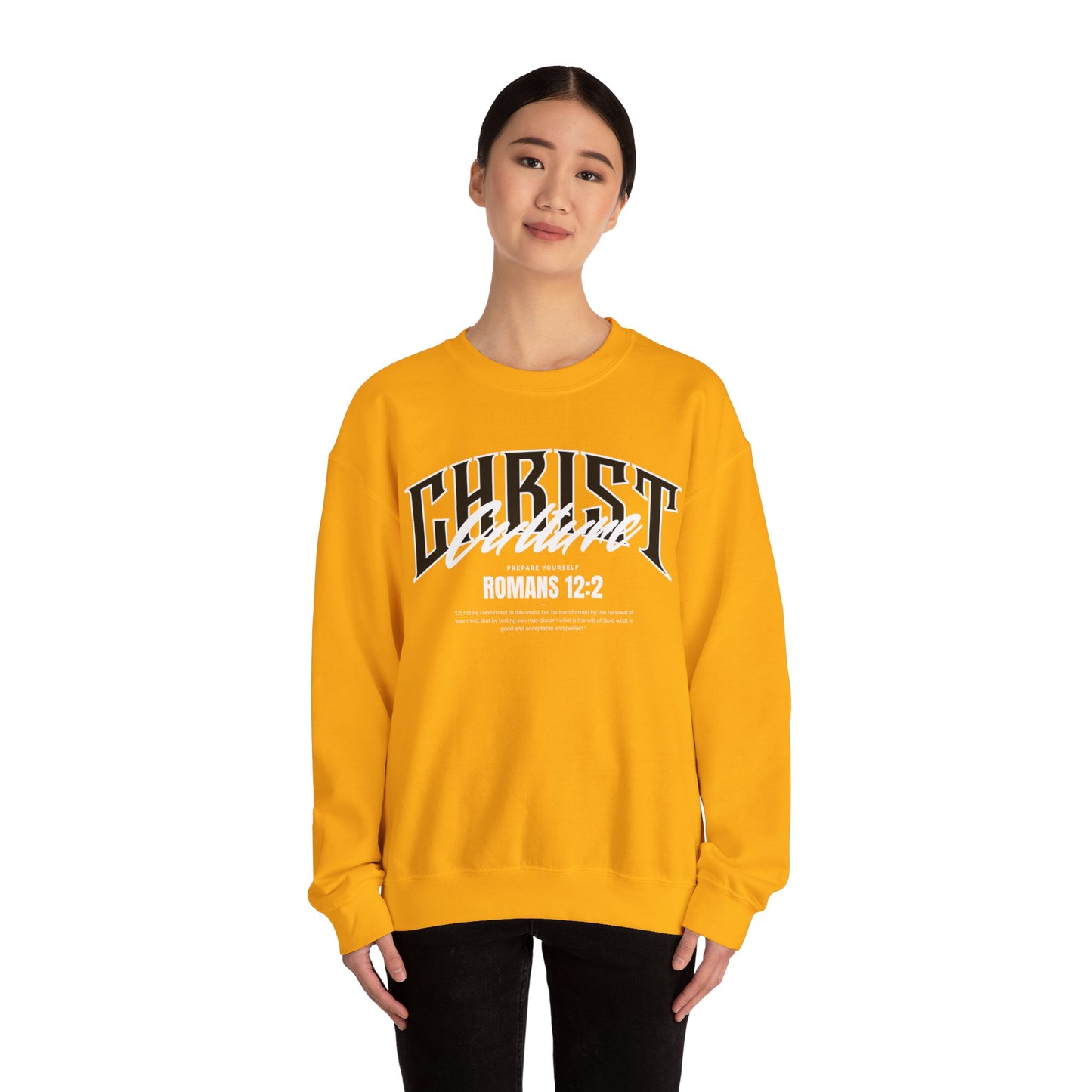 Christ Culture - Romans 12:2 Crewneck Sweatshirt