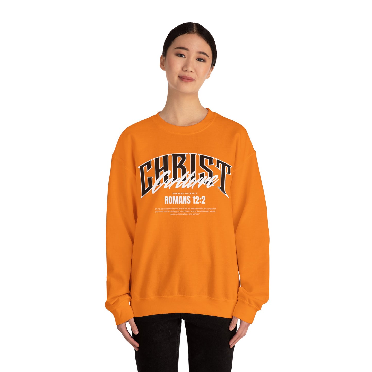 Christ Culture - Romans 12:2 Crewneck Sweatshirt
