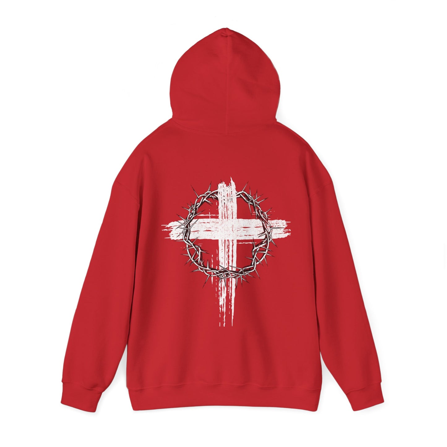 Christ Culture Heavy Blend Hoodie - White Print