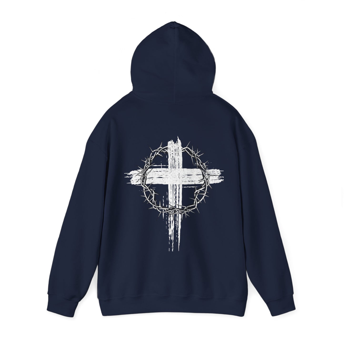 Christ Culture Heavy Blend Hoodie - White Print