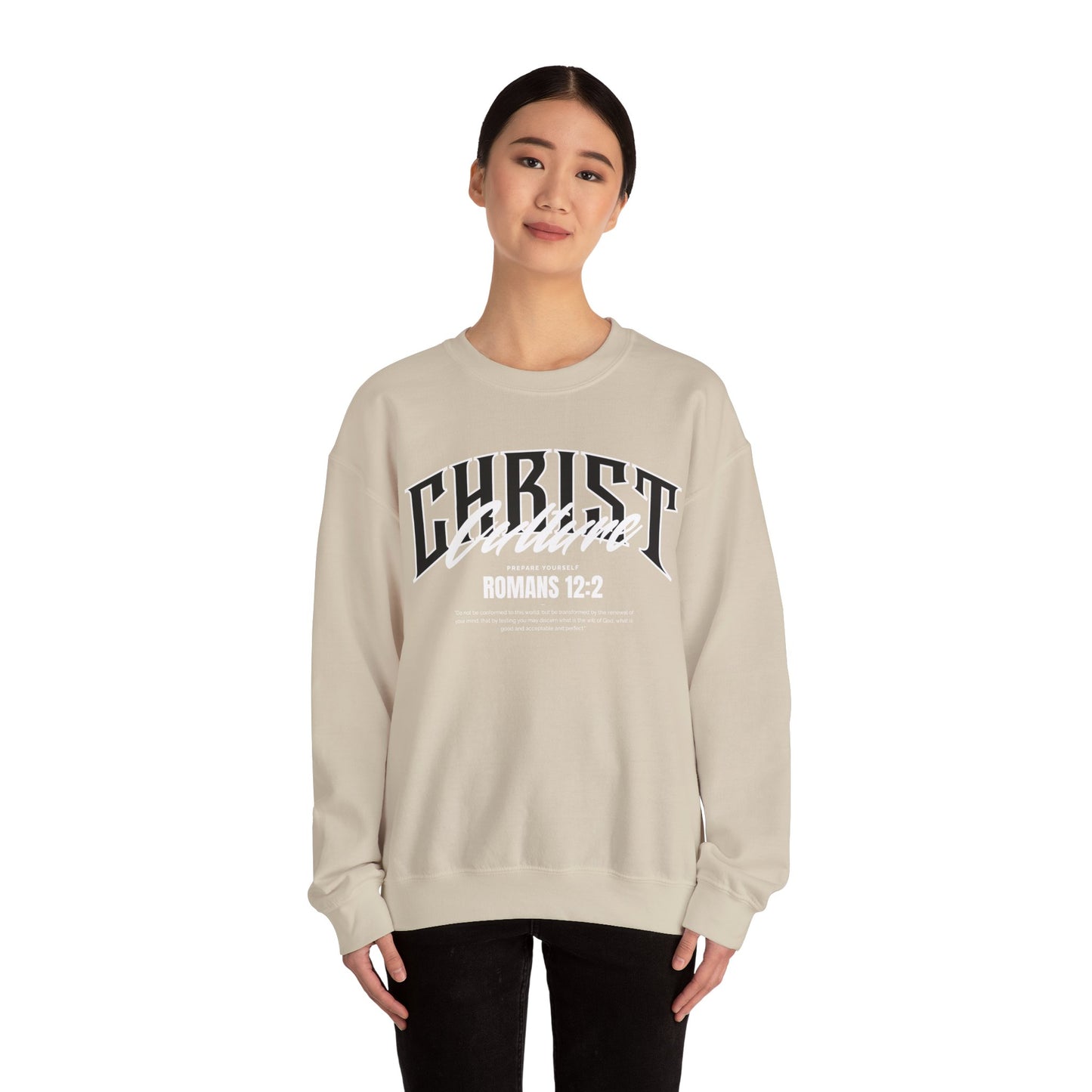 Christ Culture - Romans 12:2 Crewneck Sweatshirt