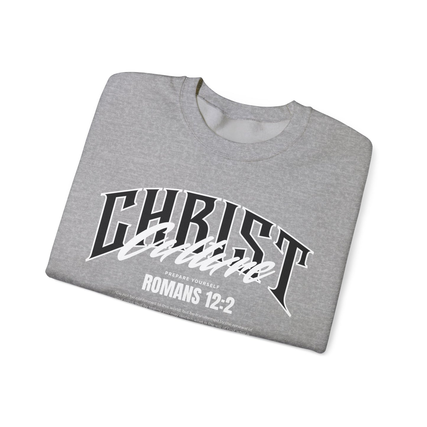 Christ Culture - Romans 12:2 Crewneck Sweatshirt