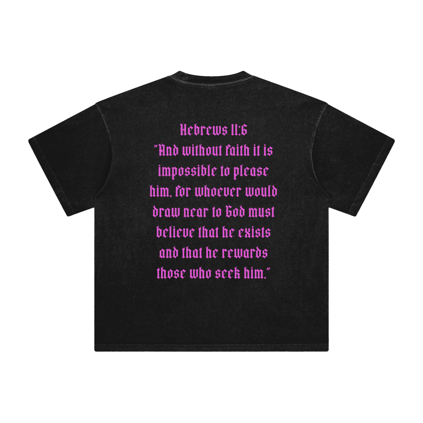Hebrews 11:6 Everlasting Vintage Washed T-Shirt