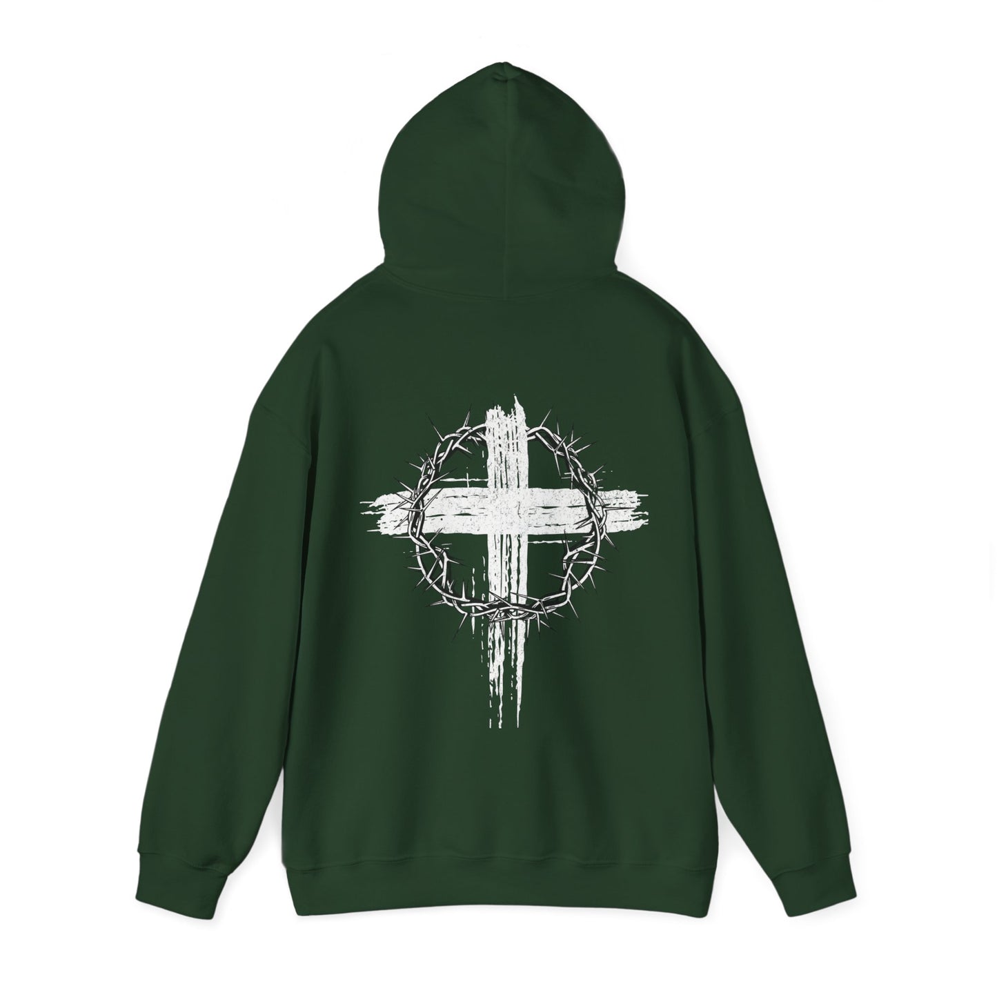 Christ Culture Heavy Blend Hoodie - White Print