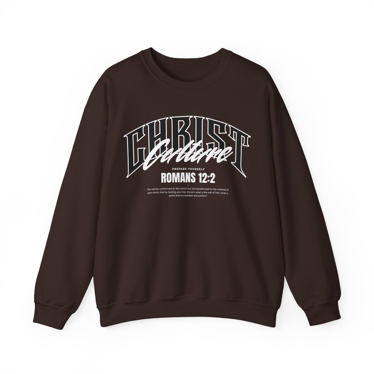 Christ Culture - Romans 12:2 Crewneck Sweatshirt