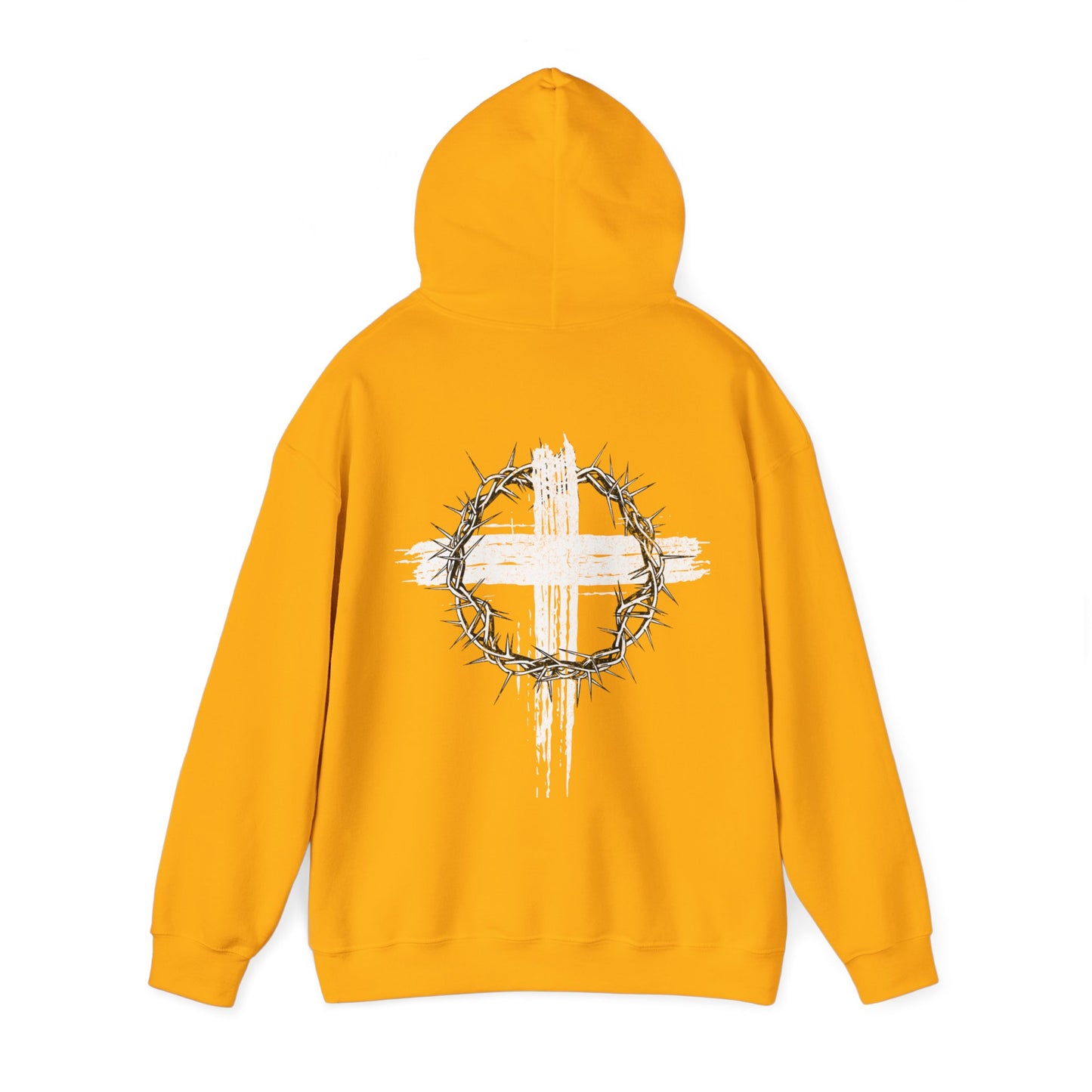 Christ Culture Heavy Blend Hoodie - White Print