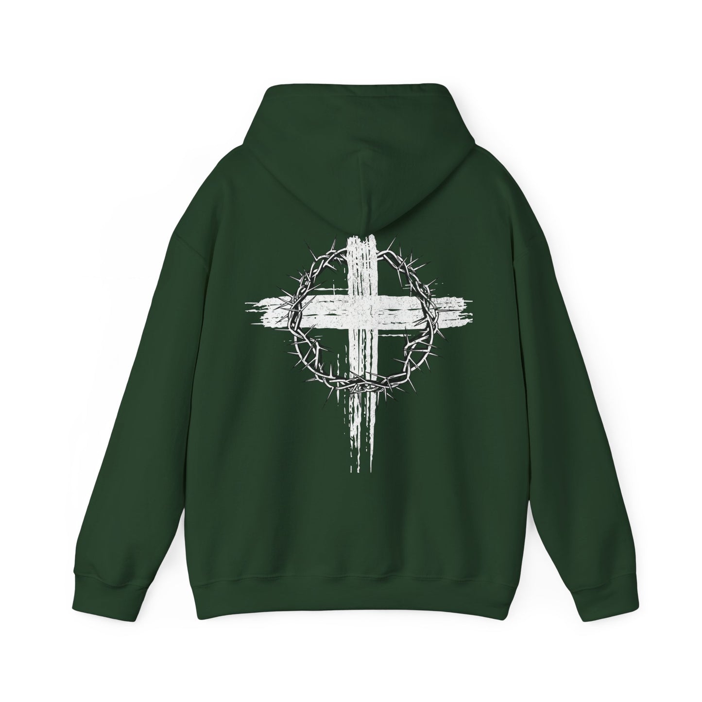 Christ Culture Heavy Blend Hoodie - White Print