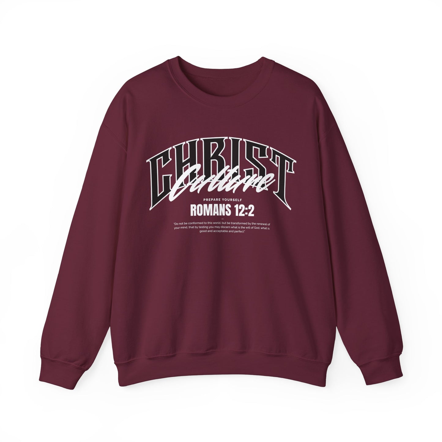 Christ Culture - Romans 12:2 Crewneck Sweatshirt