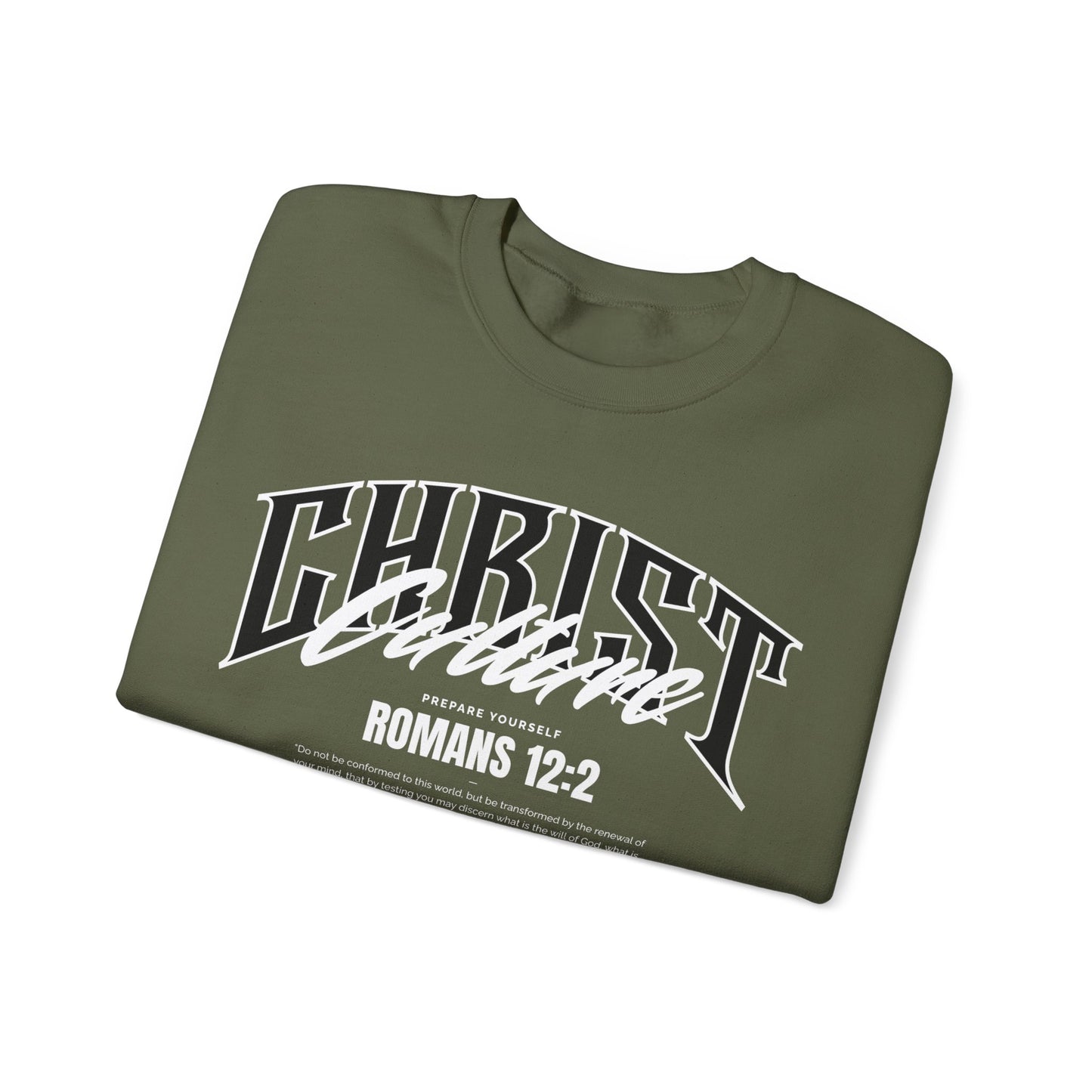 Christ Culture - Romans 12:2 Crewneck Sweatshirt
