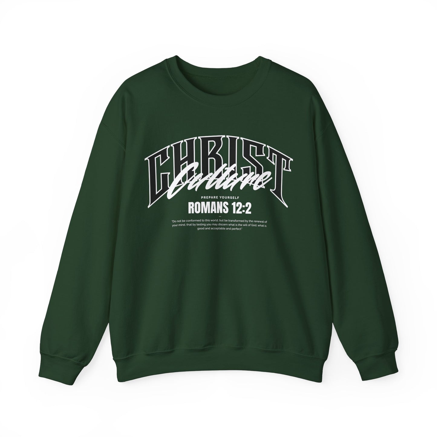 Christ Culture - Romans 12:2 Crewneck Sweatshirt