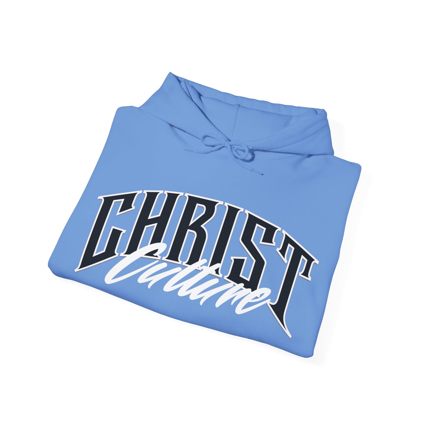 Christ Culture Heavy Blend Hoodie - White Print
