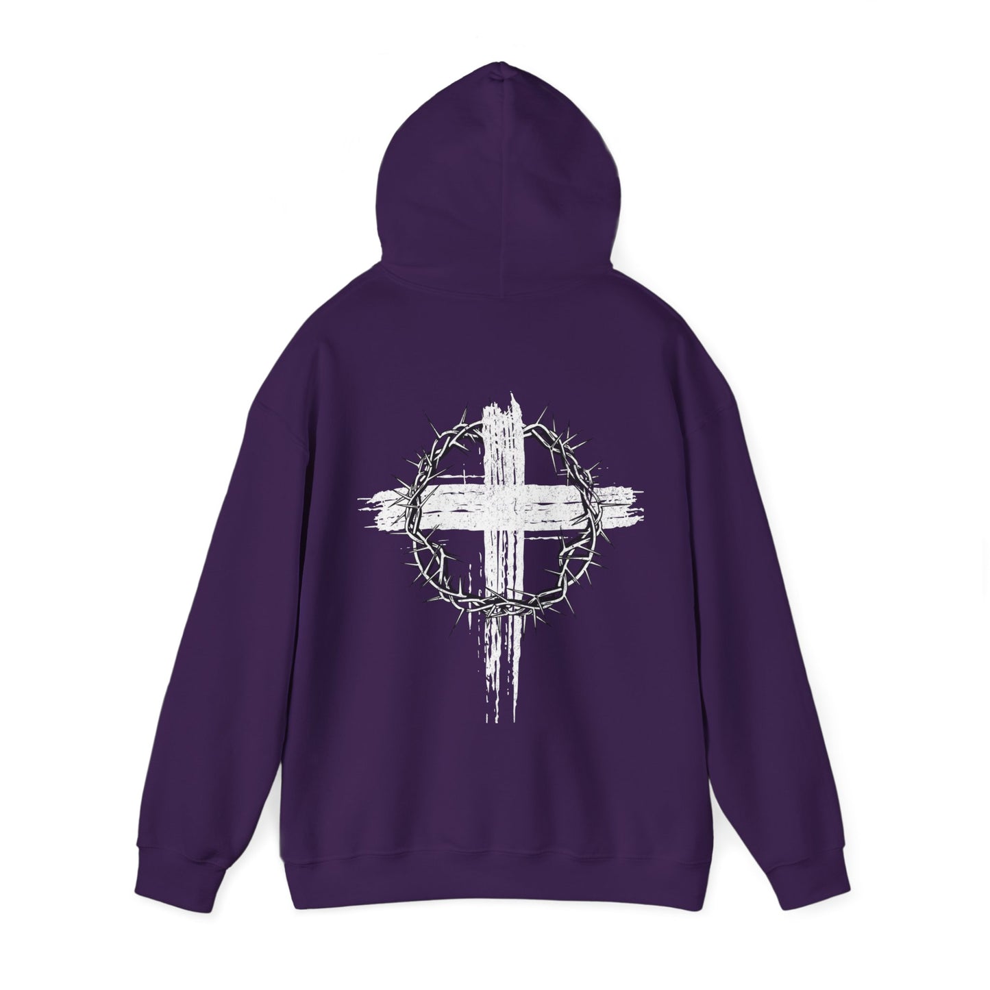 Christ Culture Heavy Blend Hoodie - White Print