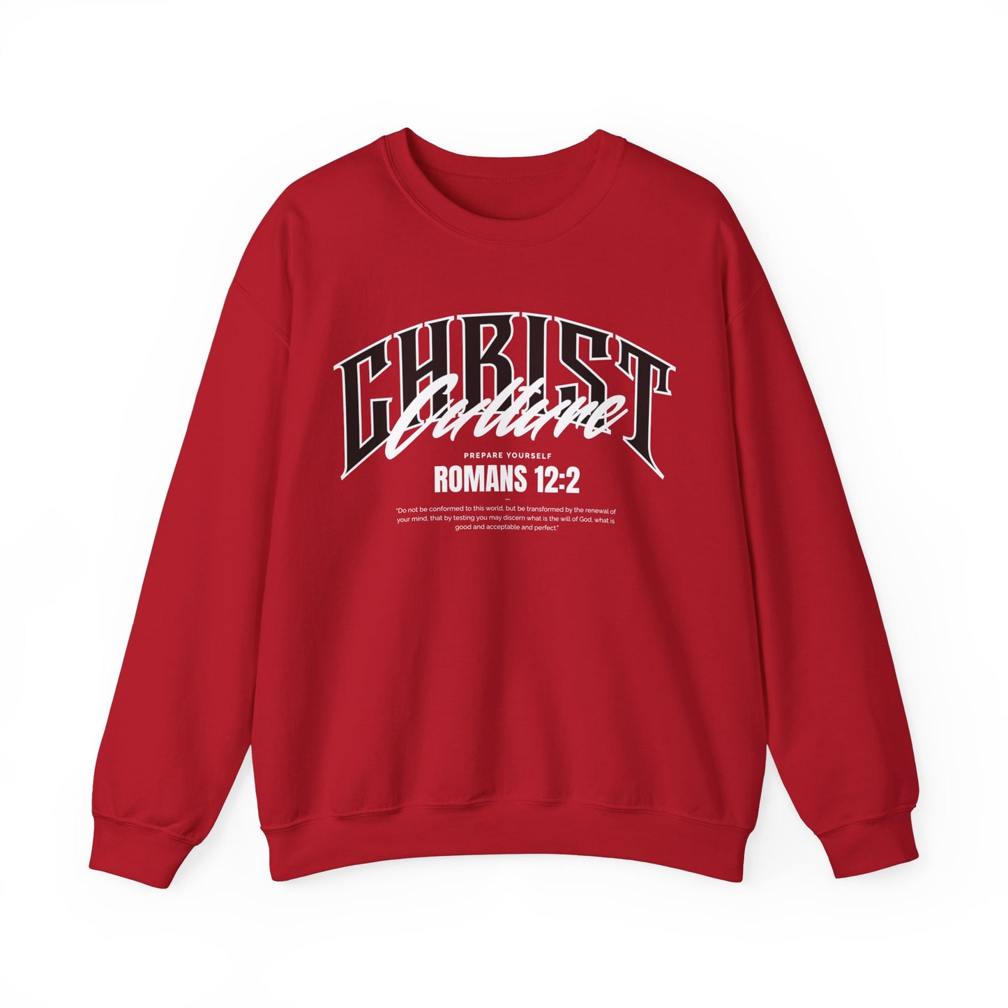 Christ Culture - Romans 12:2 Crewneck Sweatshirt