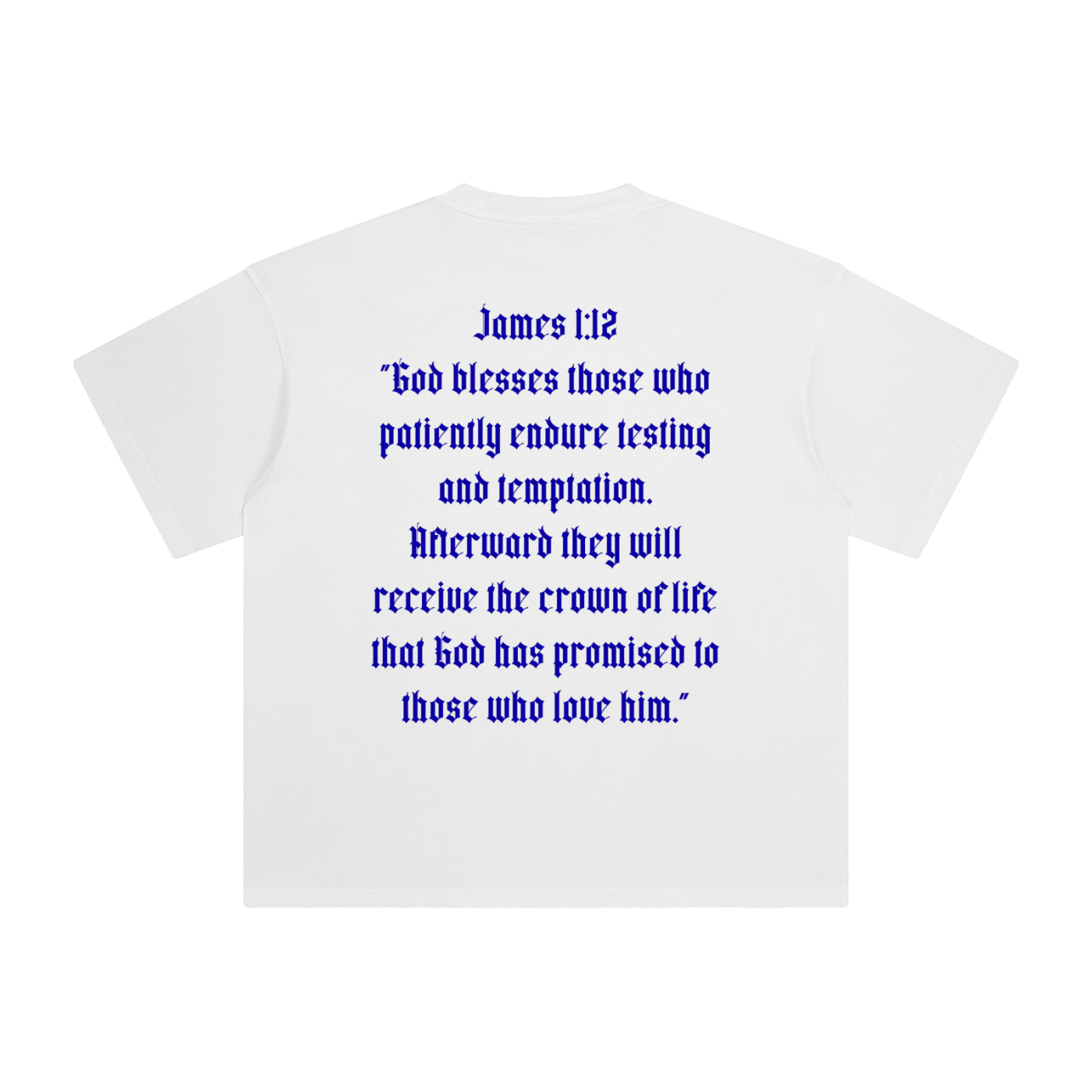 James 1:12 Enzyme Washed T-Shirt